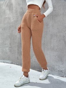 Slant Pocket Knit Pants