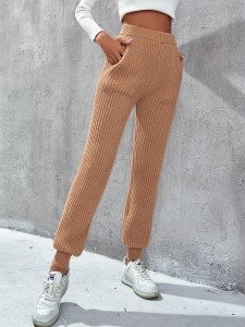 Slant Pocket Knit Pants