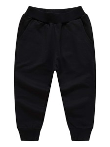 Toddler Boys Solid Pocket Sweatpants