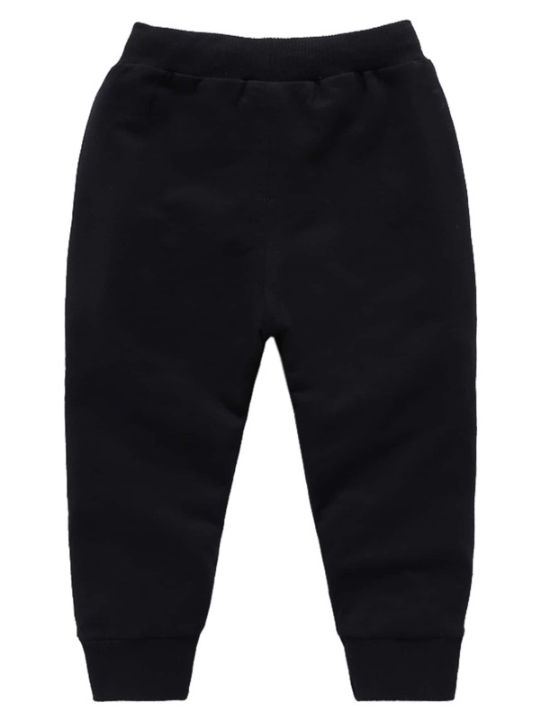 Toddler Boys Solid Pocket Sweatpants