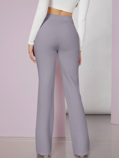 Seam Front Tailored Pants