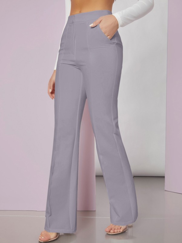 Seam Front Tailored Pants