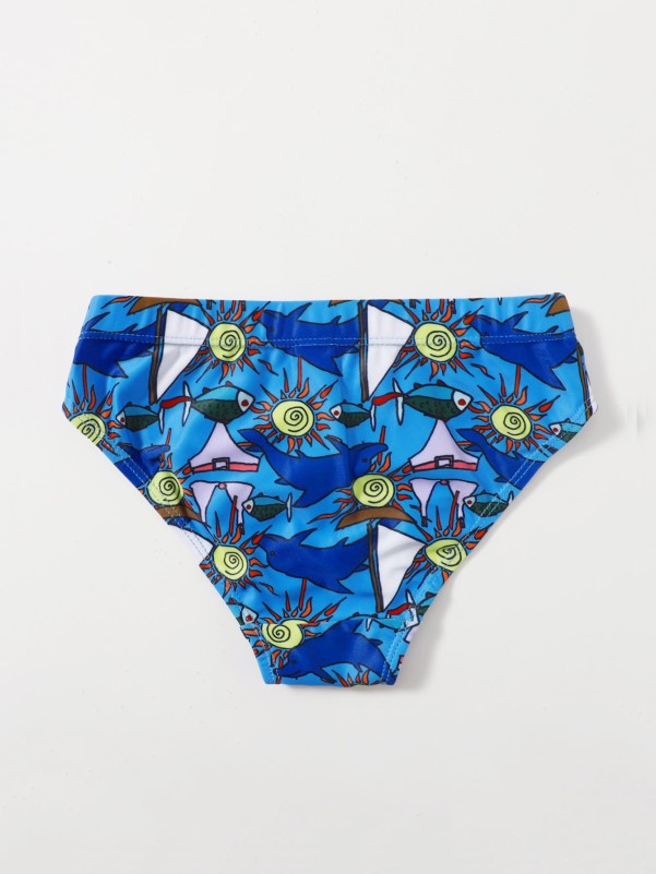 Toddler Boys Cartoon Graphic Panty