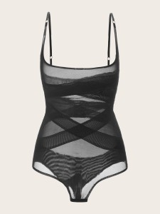 Sheer Shapewear Bodysuit