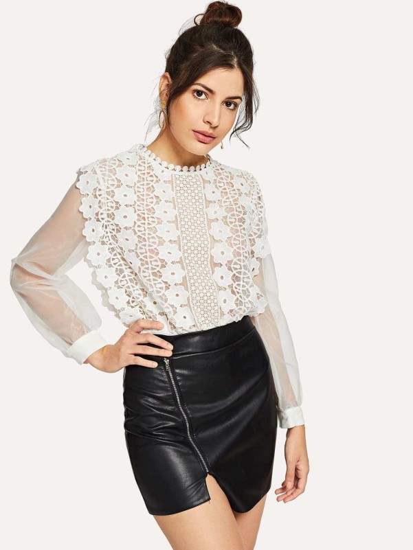 Lace Bodice Bodysuit