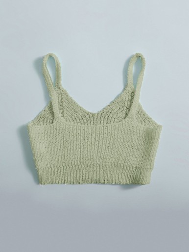 Girls Plain Knitted Cover Up Top