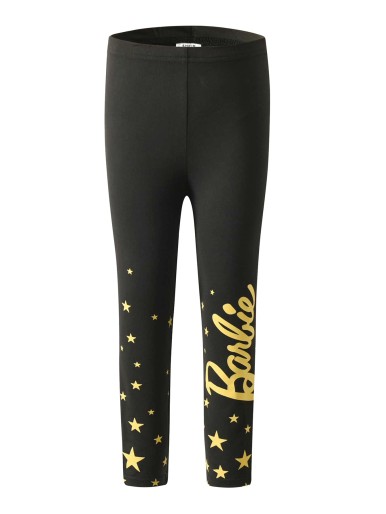 Toddler Girls Star & Letter Graphic Leggings