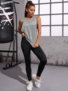 Drop Armhole Sports Tank Top