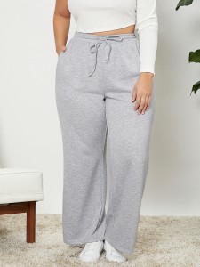 Plus Drawstring Waist Sweatpants