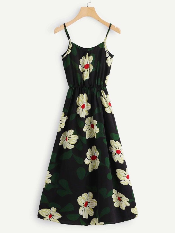 Floral Print Cami Dress