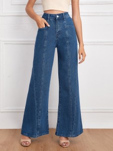 High Waist Wide Leg Jeans