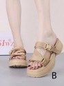 High heel slippers - Brown