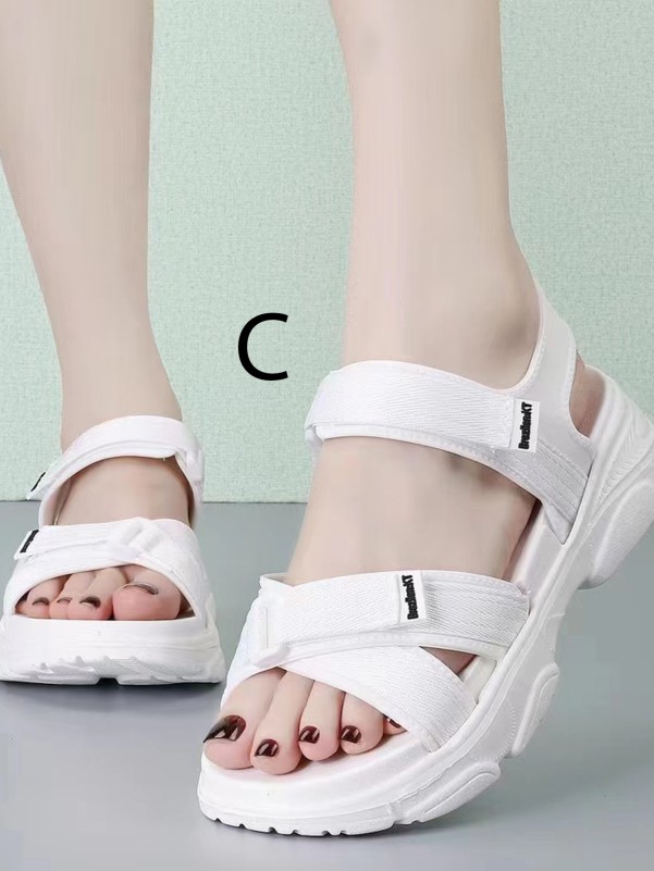 High heel sandals - White