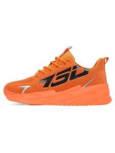 New and trendy sports shoes for men featuring a blade sole - Orange