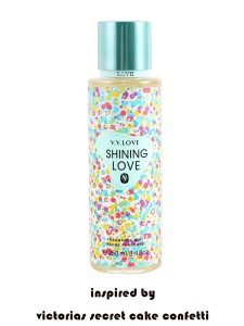 SHINNIG LOVE - Inspired by victorias secret cake confetti