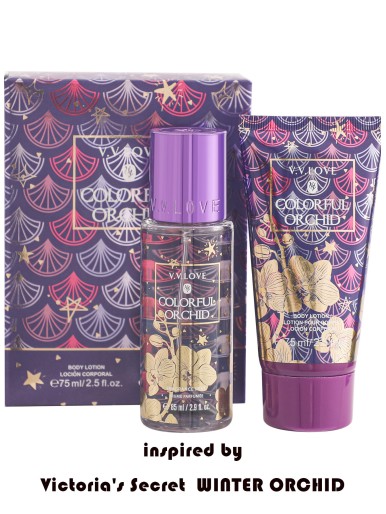 COLORFUL ORCHID - Inspired by Victoria's Secret  WINTER ORCHID