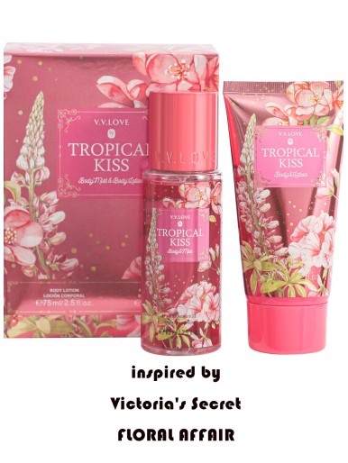 TROPICAL KISS - Inspired by Victoria's Secret   FLORAL AFFAIR