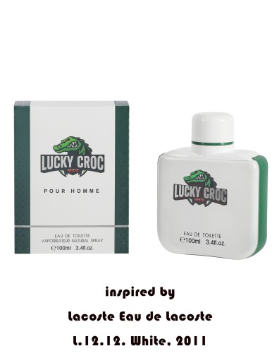 LUCKY CROC - Inspired by Lacoste Eau de Lacoste
L.12.12. White, 2011