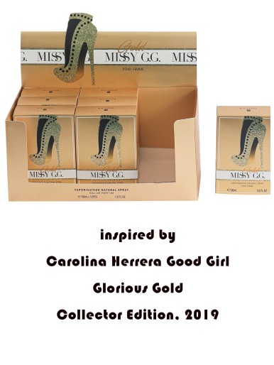 GOLD MISSY G.G - Inspired by Carolina Herrera Good Girl Glorious Gold Collector Edition, 2019