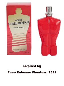 HOMME VIRIL ROUGE - Inspired by Paco Rabanne Phantom, 2021