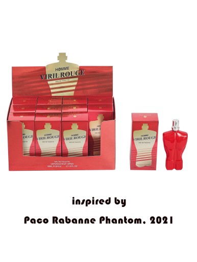 HOMME VIRIL ROUGE - Inspired by Paco Rabanne Phantom, 2021