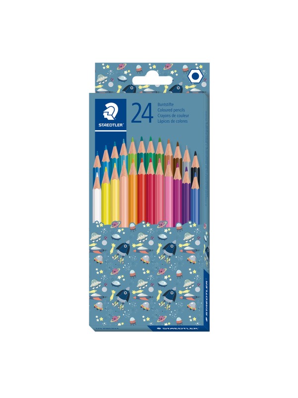 Staedtler Coloured pencil 24pc Pattern Mix