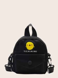 Kids Chicken Graphic Pocket Front Backpack