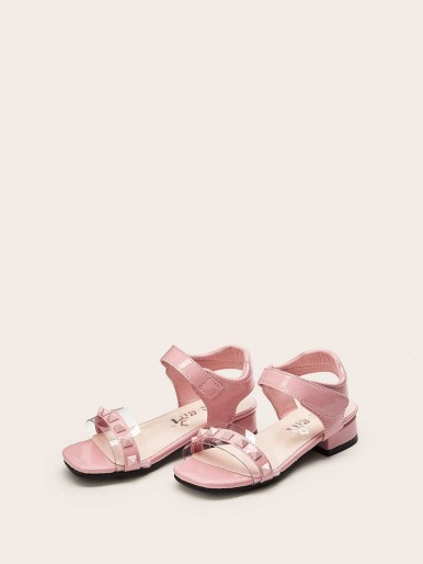 Toddler Girls Studded Decor Sandals