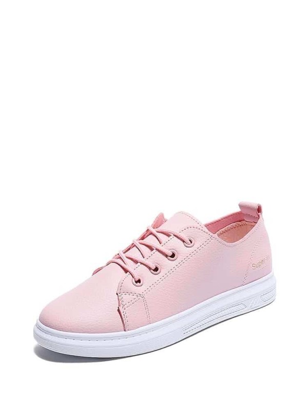 Lace Up Low Top Sneakers