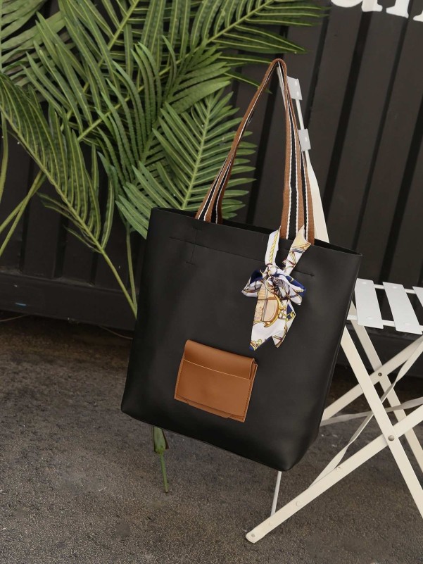 Mini Vintage Twilly Scarf Decor Handbag Women's Oblique Straddle Bag Simple  Solid Color Tote Bag, EVA Storage Shoulder Bag, Versatile Handbag For  Beach, Portable Handbag For Outdoor Sports