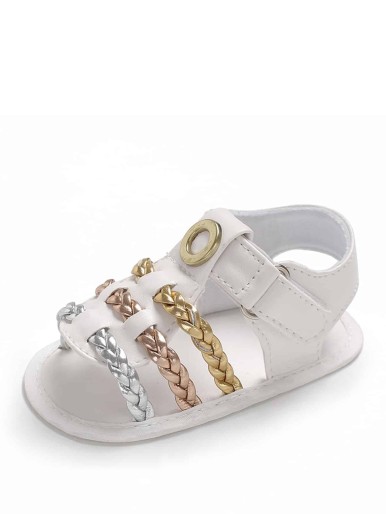 Baby Plaited Slingback Sandals