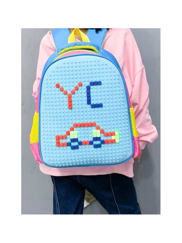 Kids Building Blocks Design Backpack