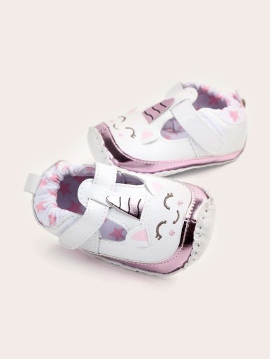 Baby Unicorn Design Flat Sneakers