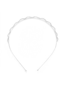 Scalloped Rhinestone Design Headband