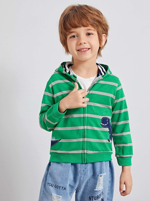 Green jacket for boys