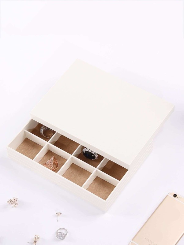 12 Compartment Jewellery Organizer With Cover