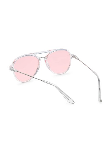 Double Bridge Flat Lens Sunglasses