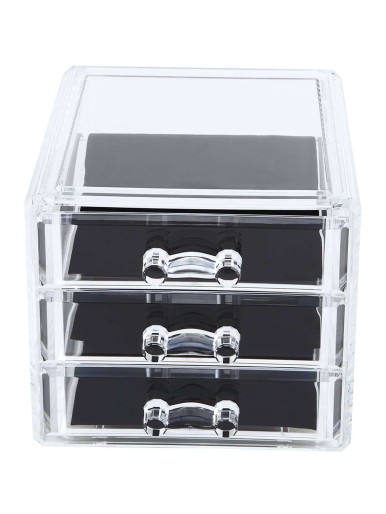 3 Layers Clear Make Up Storage Case