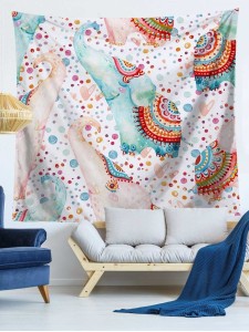 Elephant Print Tapestry