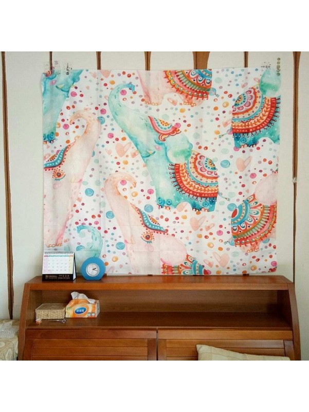 Elephant Print Tapestry