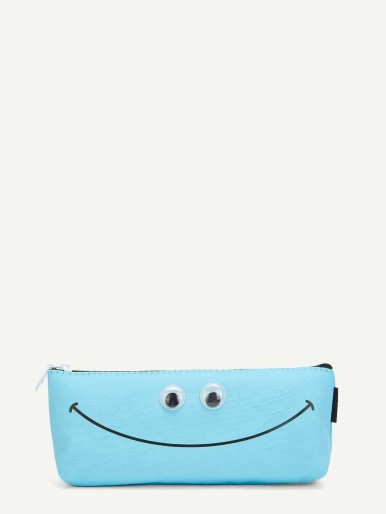 Cartoon Print Pencil Case