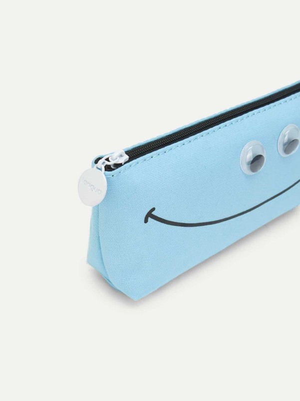 Cartoon Print Pencil Case