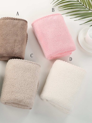 Plain Solid Towel 1pc