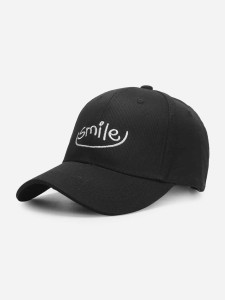 Embroidered Letter Baseball Cap