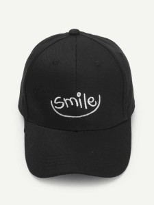 Embroidered Letter Baseball Cap