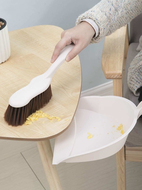 Desktop Cleaning Brush & Dustpan Set 2pcs