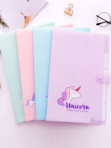 Random Unicorn Print File Holder 1pc