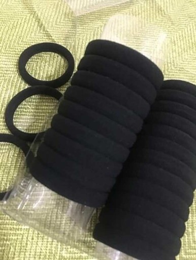 24-piece elastic scrunchie set