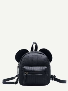 Kids Round Ear Decor Backpack