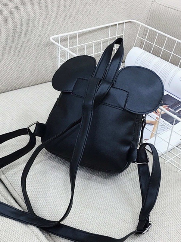 Kids Round Ear Decor Backpack